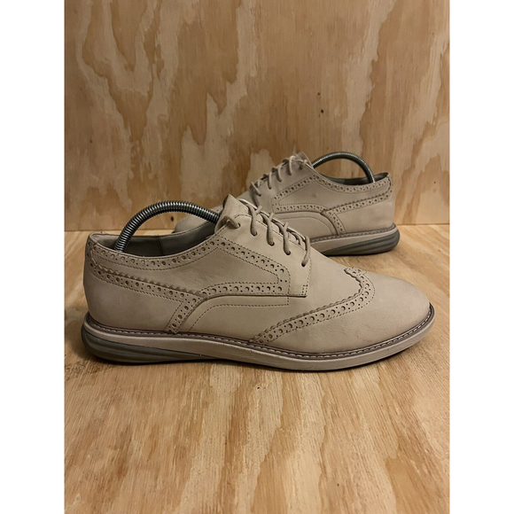 Cole Haan Grand OS Tan Suede Shoes Oxford W08472 Mens Size 8 1/2 B main image 10